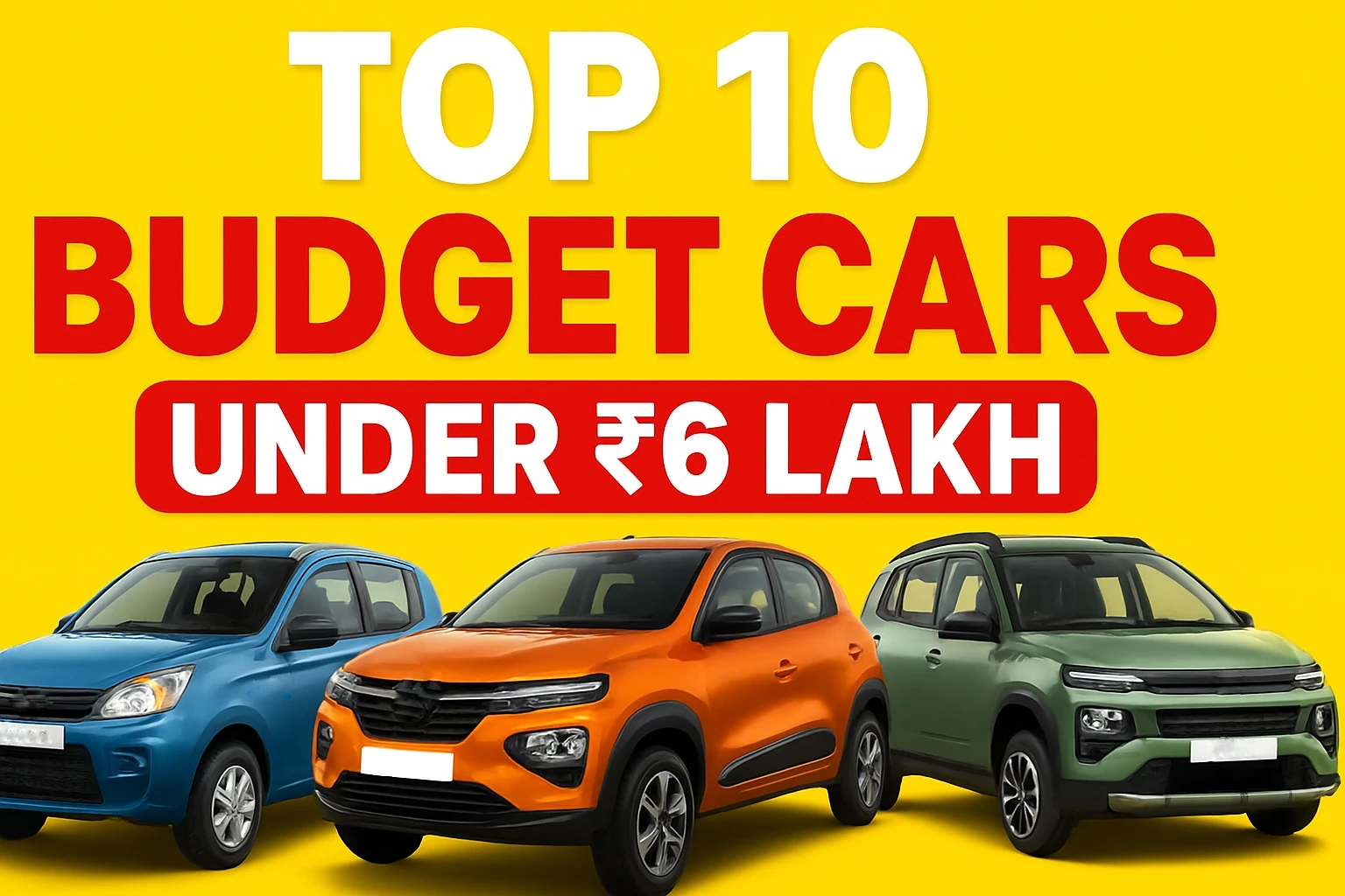 best budget cars 5 lakh 6 lakh